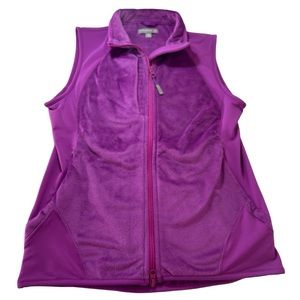 Peter Millar Performance Purple Fleece Vest Women’s Size Small